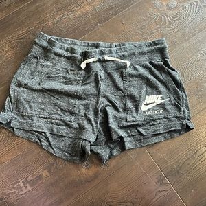 Nike shorts charcoal gray,